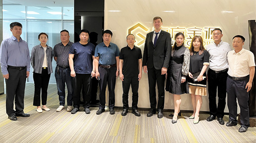 俄罗斯两所大学莅临东方金源集团访问交流